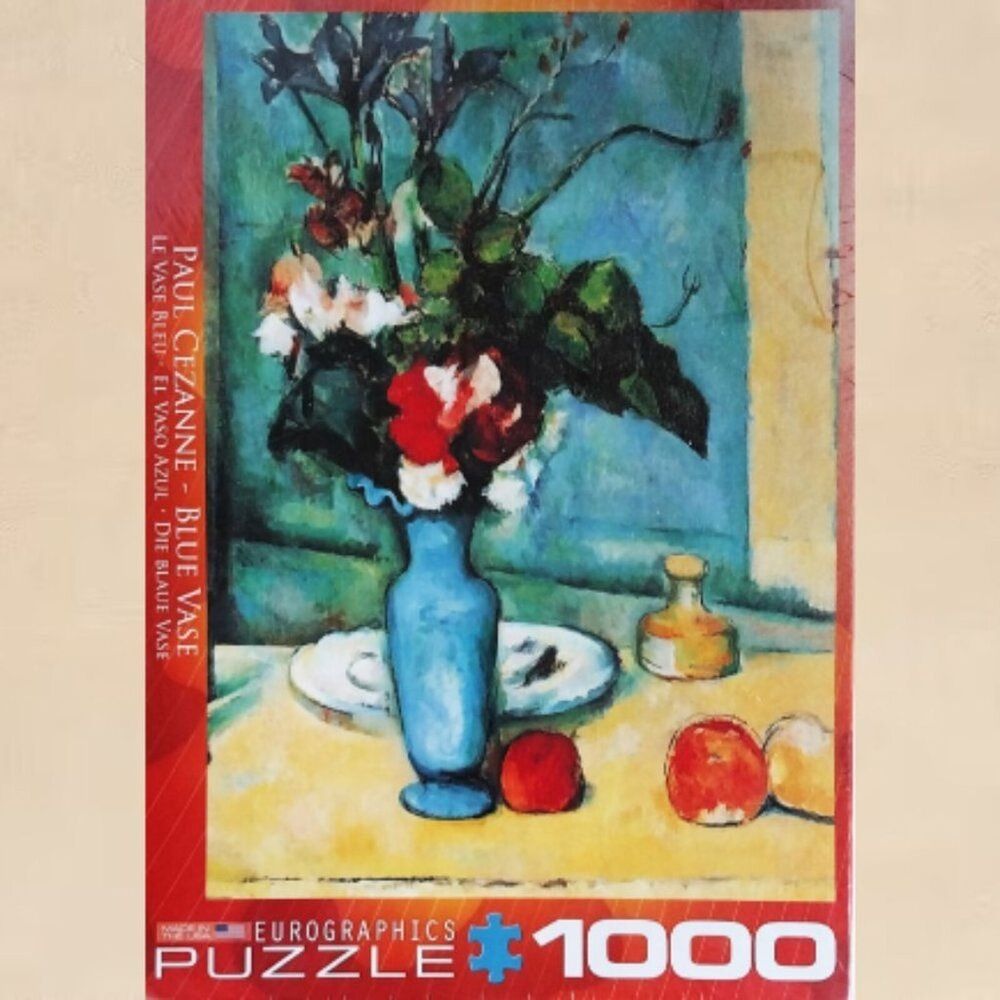 Blue Vase 1000 Piece Puzzle Paul Cezanne BNIB Avant Garde Post Impressionist Art